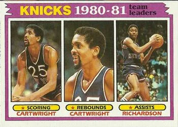 1981-82 Topps Bill Cartwright #58 card image