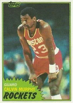 1981-82 Topps Calvin Murphy #15 card image