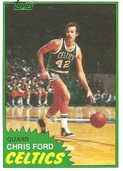 1981-82 Topps Chris Ford #E73 card image