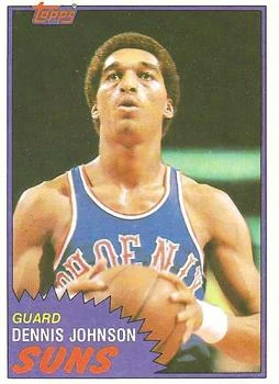 1981-82 Topps Dennis Johnson #34 card image