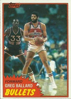 1981-82 Topps Greg Ballard #E94 card image