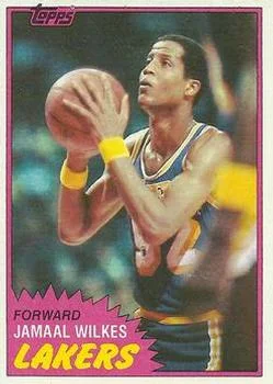 1981-82 Topps Jamaal Wilkes #23 card image