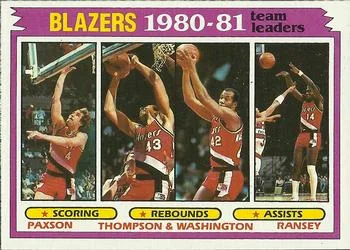 1981-82 Topps Jim Paxson #61 card image