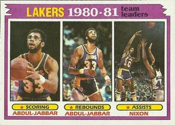 1981-82 Topps Kareem Abdul-Jabbar #55 card image