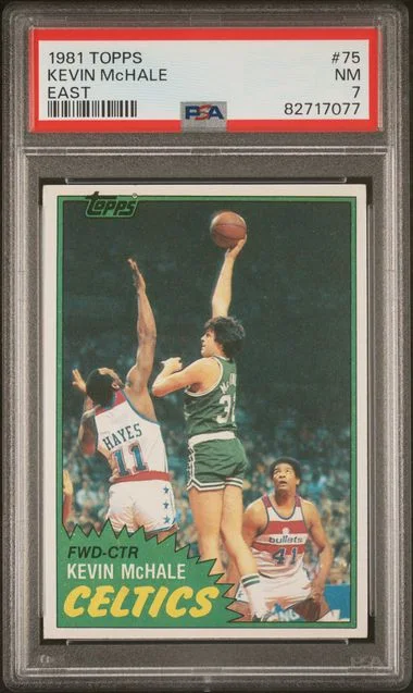 1981-82 Topps Kevin McHale East #75 card image