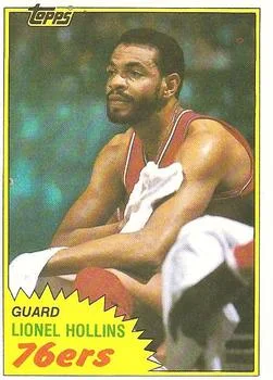 1981-82 Topps Lionel Hollins #31 card image