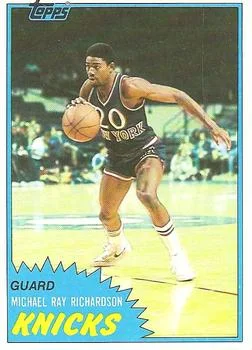 1981-82 Topps Micheal Ray Richardson #27 card image