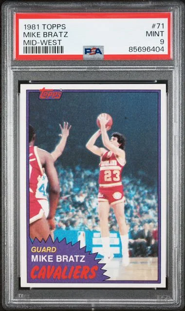 1981-82 Topps Mike Bratz Mid-West #71 card image