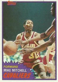 1981-82 Topps Mike Mitchell #9 card image