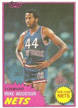 1981-82 Topps Mike Woodson #E89 card image