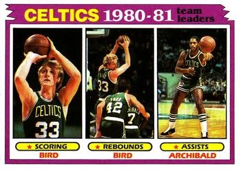 1981-82 Topps Nate Archibald #45 card image