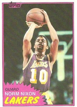 1981-82 Topps Norm Nixon #22 card image