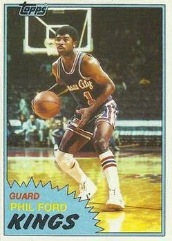 1981-82 Topps Phil Ford #18 card image