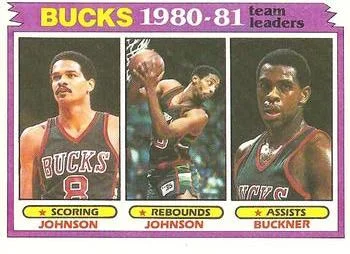 1981-82 Topps Quinn Buckner #56 card image