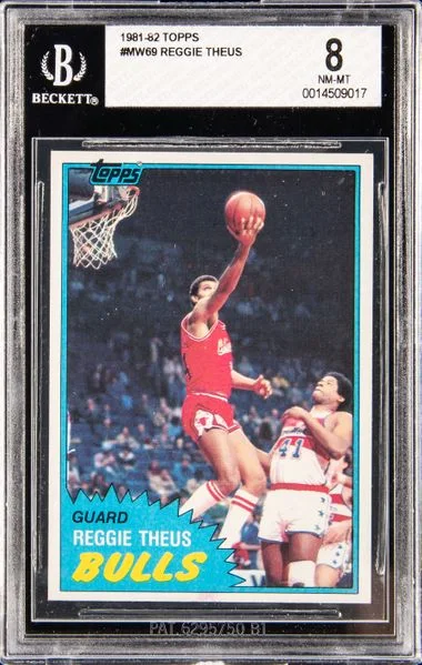 1981-82 Topps Reggie Theus #MW69 card image