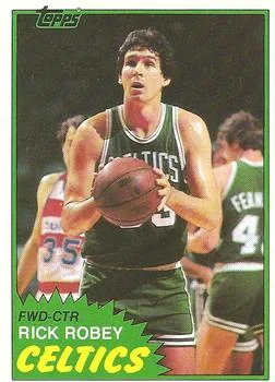 1981-82 Topps Rick Robey #E76 card image