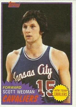 1981-82 Topps Scott Wedman #19 card image