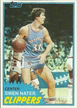 1981-82 Topps Swen Nater #38 card image