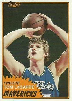 1981-82 Topps Tom Lagarde #10 card image