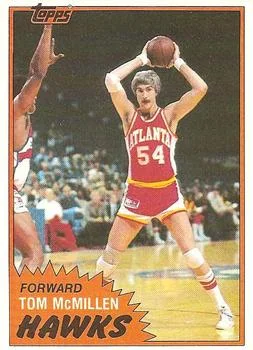 1981-82 Topps Tom McMillen #E70 card image