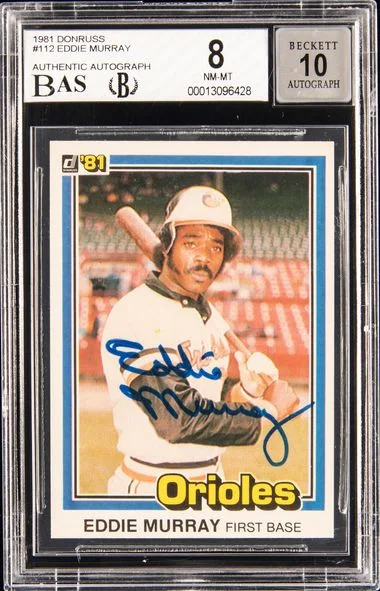1981 Donruss Eddie Murray #112 card image