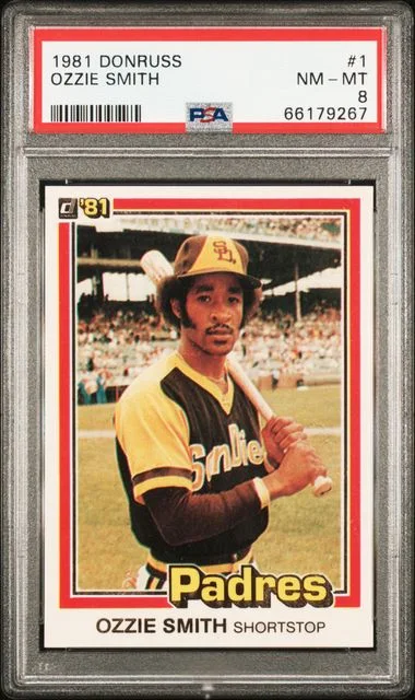 1981 Donruss Ozzie Smith #1 card image