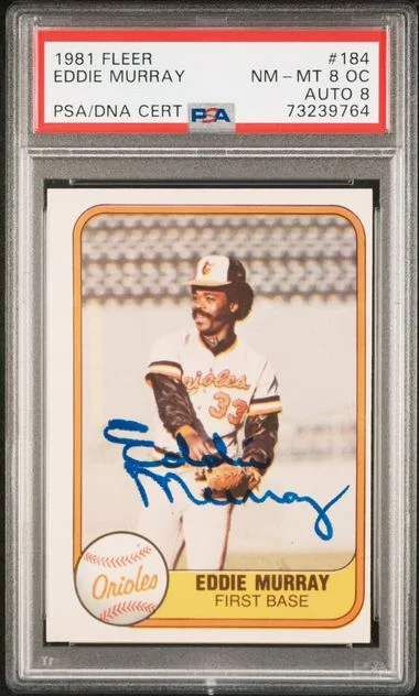 1981 Fleer Eddie Murray #184 card image