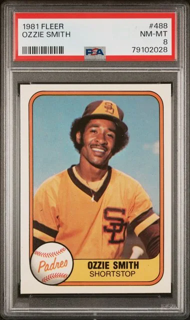 1981 Fleer Ozzie Smith #488 card image