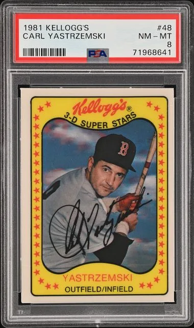 1981 Kellogg'S Carl Yastrzemski #48 card image