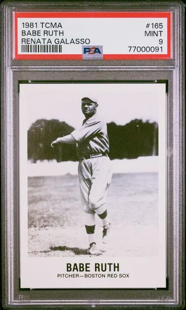 1981 Tcma Renata Galasso Babe Ruth #165 card image
