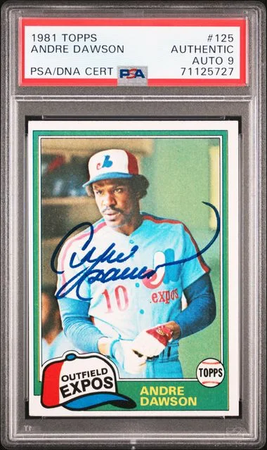 1981 Topps Andre Dawson #125 card image