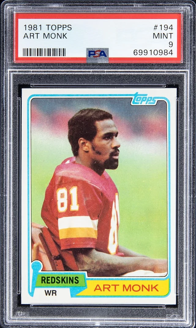 1981 Topps Art Monk #194 card image