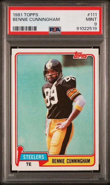 1981 Topps Bennie Cunningham #111 card image