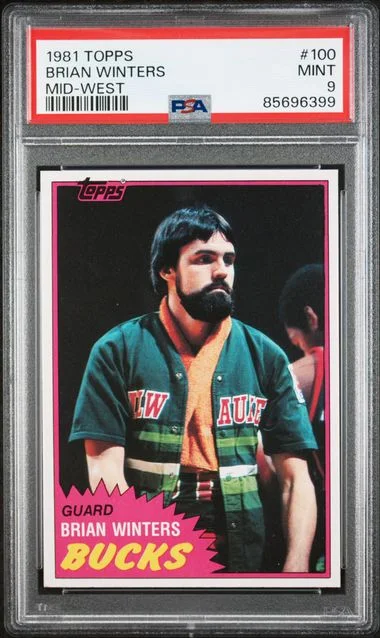 1981 Topps Brian Winters Mid-West #100 card image