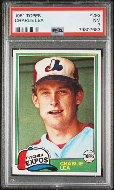 1981 Topps Charlie Lea #293 card image