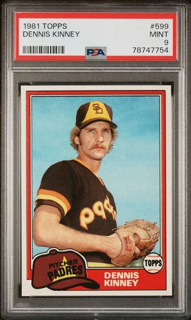 1981 Topps Dennis Kinney #599 card image