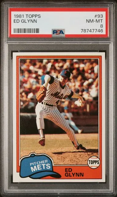 1981 Topps Ed Glynn #93 card image