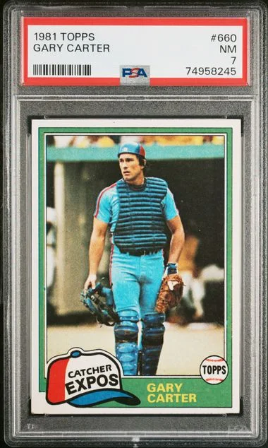1981 Topps Gary Carter #660 card image