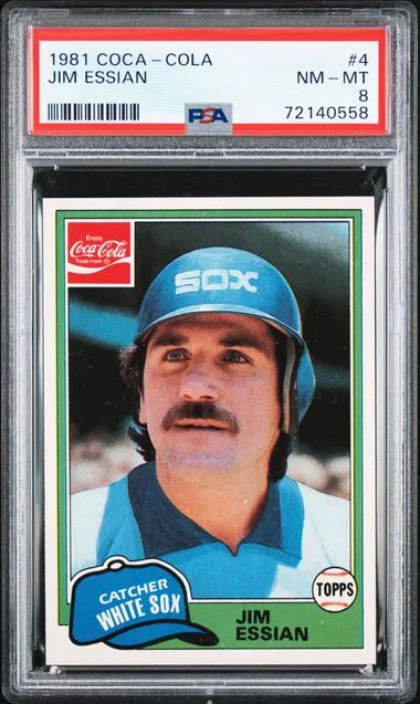 1981 Topps Jim Essian Coca-Cola #4 card image