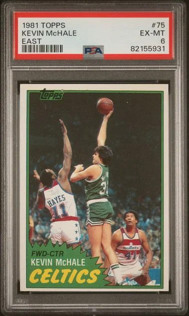 1981 Topps Kevin Mchale #75 card image