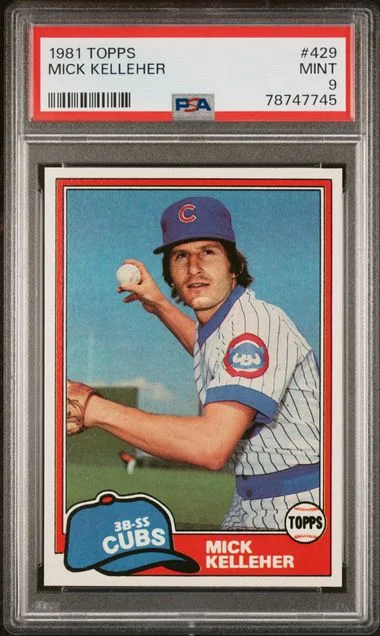 1981 Topps Mick Kelleher #429 card image