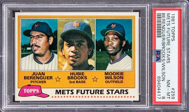 1981 Topps Mookie Wilson #259 card image