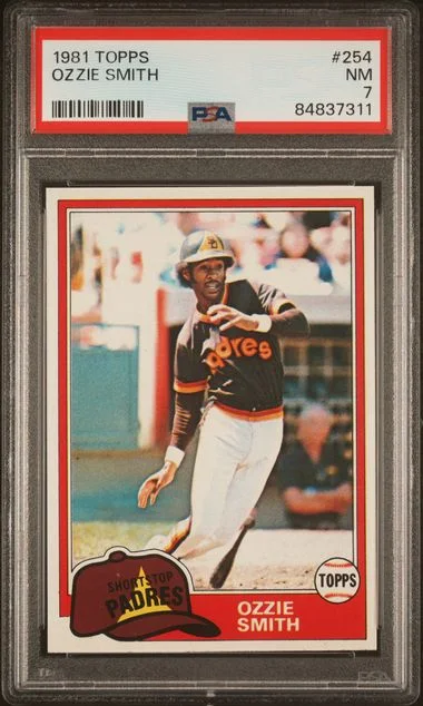 1981 Topps Ozzie Smith #254 card image
