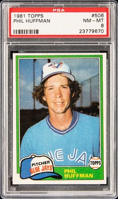 1981 Topps Phil Huffman #506 card image