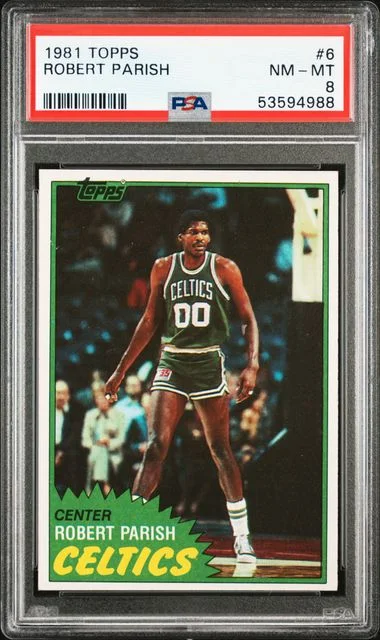 1981 Topps Robert Parish #6 card image