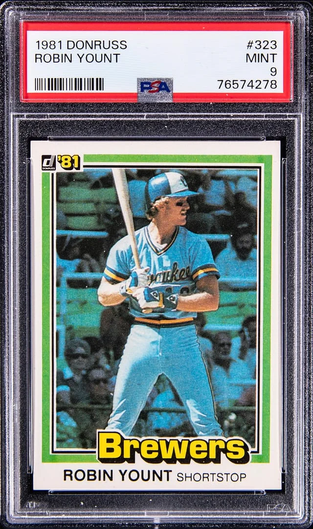 1981 Topps Robin Yount #323 card image
