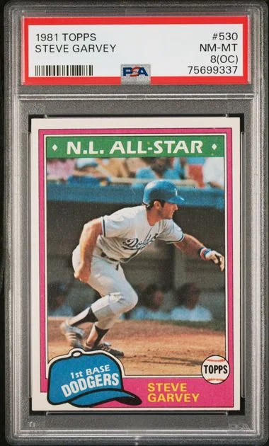 1981 Topps Steve Garvey #530 card image