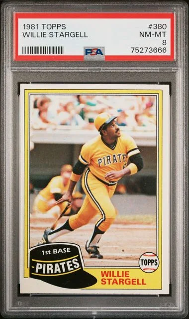 1981 Topps Willie Stargell #380 card image
