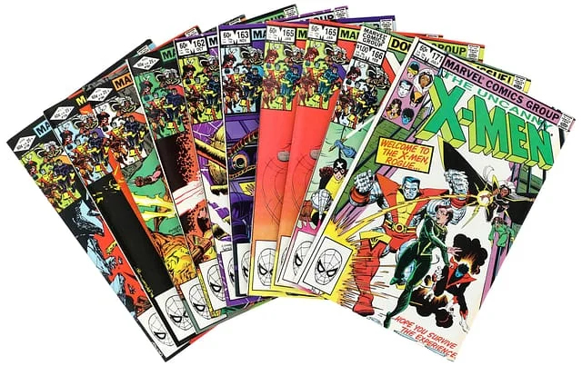 1982-83 Marvel) 10 Books - Raw Appearance Illyana Rasputin, S'ym, Origin of Magneto, Rogue Joins the X-Men #1st card image