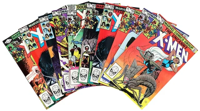 1982-83 Marvel) 10 Books - Raw Appearance of Lockheed, Madelyn Pryor, Origin of Magneto #1st card image